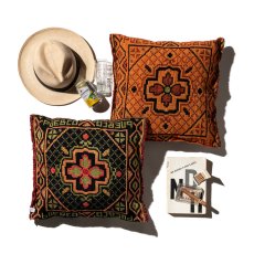 画像1: 【PUEBCO】HYBRID INDIAN CUSHION (2color) (1)