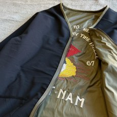 画像40: 【TAION/タイオン】JAPAN SPECIAL NON  DOWN REVERSIBLE VIETNAM JACKET (2color) (40)