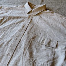 画像8: 【modemdesign/モデムデザイン】cotton linen shirt (4color) (8)