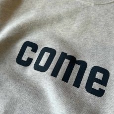 画像7: 【modemdesign/モデムデザイン】come here crewneck sweat (2color) (7)