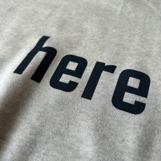 画像10: 【modemdesign/モデムデザイン】come here crewneck sweat (2color) (10)