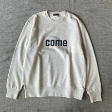 画像2: 【modemdesign/モデムデザイン】come here crewneck sweat (2color) (2)