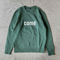 画像4: 【modemdesign/モデムデザイン】come here crewneck sweat (2color) (4)