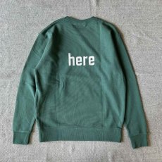 画像5: 【modemdesign/モデムデザイン】come here crewneck sweat (2color) (5)