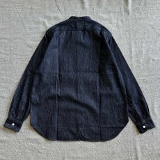 画像9: 【FOB FACTORY】デニム バンドカラー シャツ (ONE WASH) (9)