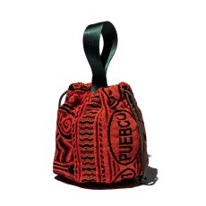 画像2: 【PUEBCO】JACQUARD FABRIC DRAWSTRING BAG (Assort) (2)