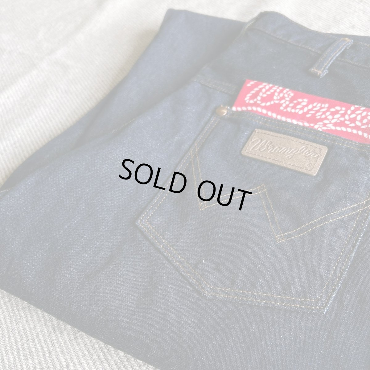 画像1: 【Wrangler/ラングラー】WIDE BROKEN DENIM (1)