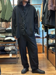 画像6: 【modemdesign/モデムデザイン】Box Style Jacket (black) (6)