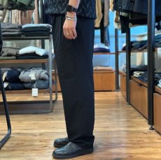 画像3: 【modemdesign/モデムデザイン】2tuck Pants (black) (3)