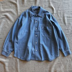 画像2: 【ARMY TWILL】Light Denim Shirts（2color） (2)