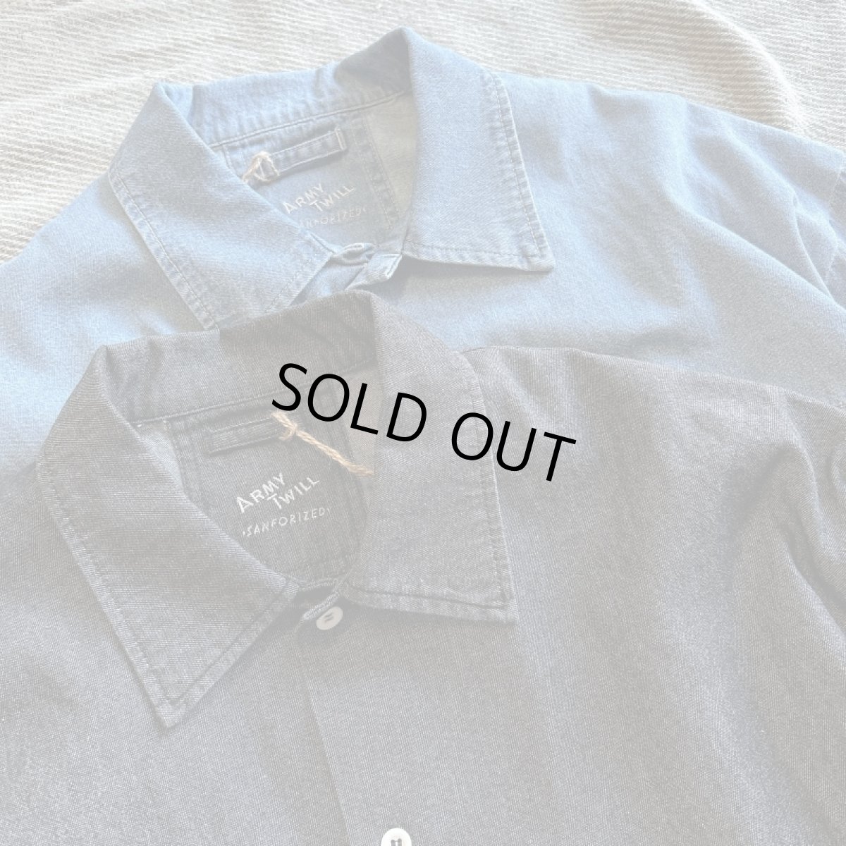 画像1: 【ARMY TWILL】Light Denim Shirts（2color） (1)
