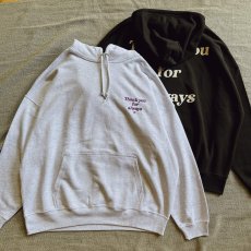 画像1: 【melple×SALVAGE PUBLIC】Thank you Hoodie  (2color) (1)