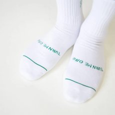 画像3: 【TURN ME ON ®】『DEAR SURFER』ソックス(WHITE/GREEN) (3)