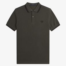 画像2: 【FRED PERRY/フレッドペリー】FRED PERRY SHIRT　M3600（U70: FIELD GRN/BLACK） (2)