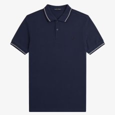 画像2: 【FRED PERRY/フレッドペリー】FRED PERRY SHIRT　M3600（Y21: TNSBL/SLVRBL/NVY） (2)