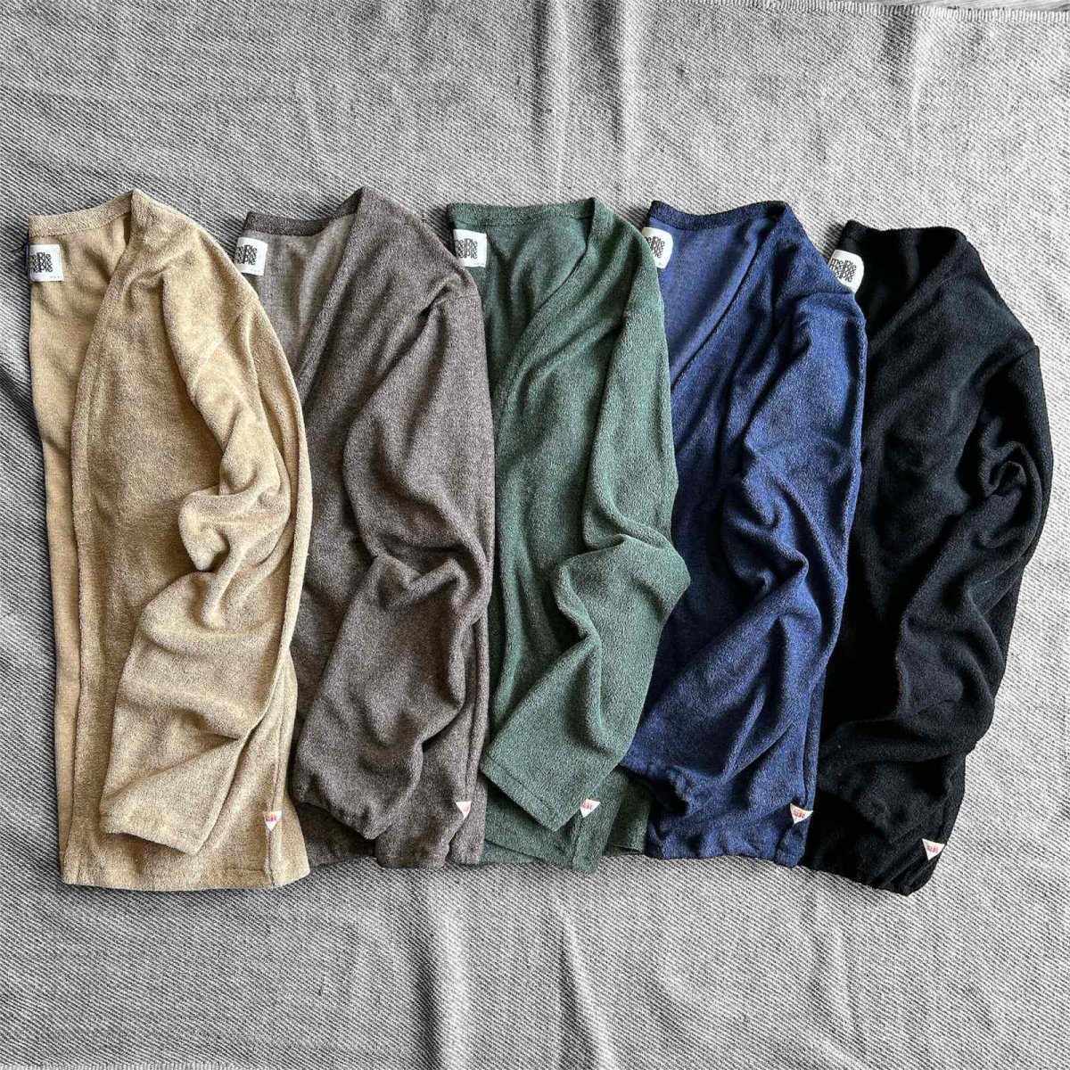 画像1: 【melple/メイプル】3.6 Pile Bolero パイルボレロ (5color) (1)