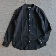 画像4: 【ciao.】Reflaxリフラクスバンドカラーとろみシャツ (4color) (4)