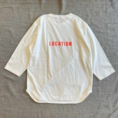 画像3: 【FUNG/ファング】7分袖プリントTee "VACATION" (WHITE)  (3)