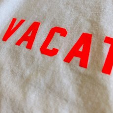 画像5: 【FUNG/ファング】7分袖プリントTee "VACATION" (WHITE)  (5)