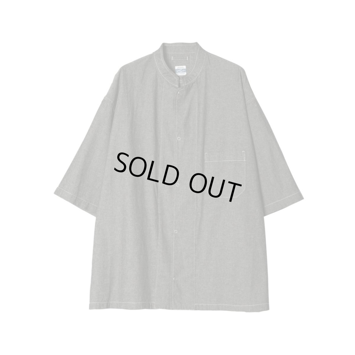 画像1: 【ARMY TWILL】Chambray Snap Half Sleeve Shirt (2colors) (1)