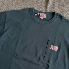 画像4: 【BIGMIKE/ビッグマイク】ヘビーワイドサングラスポケット付き無地Tシャツ（5color） (4)