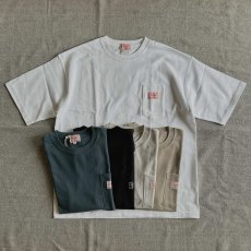 画像1: 【BIGMIKE/ビッグマイク】ヘビーワイドサングラスポケット付き無地Tシャツ（5color） (1)
