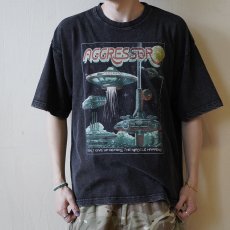 画像1: Movie Vintage graphic print T-shirt (1)