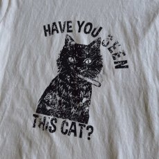 画像3: 【modemdesign/モデムデザイン】"HAVE YOU SEEN THIS CAT?"半袖Tシャツ (3color）  (3)