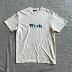 画像2: 【modemdesign/モデムデザイン】"week end" 半袖Tシャツ (3color） (2)