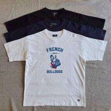 画像1: 【modemdesign/モデムデザイン】FRENCH BUHI USA COTTON S/S TEE (3color） (1)