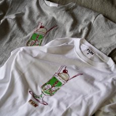 画像1: 【modemdesign/モデムデザイン】FUN 純喫茶FUN USA COTTON S/S TEE (2color） (1)