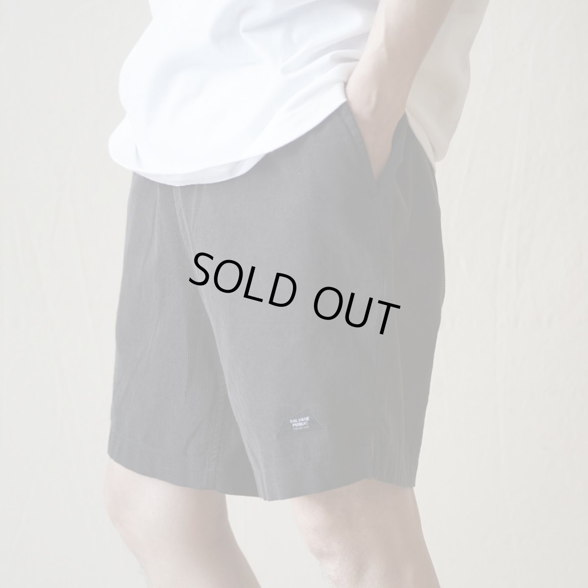 画像1:  【SALVAGE PUBLIC】Auahi Corduroy Shorts (1)