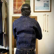 画像2: 【graphzero/グラフゼロ】Jean Jacket 2nd (ネップ右綾) (2)
