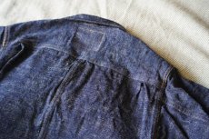 画像9: 【graphzero/グラフゼロ】Jean Jacket 2nd (スラブ右綾) (9)