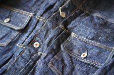 画像7: 【graphzero/グラフゼロ】Jean Jacket 2nd (スラブ右綾) (7)