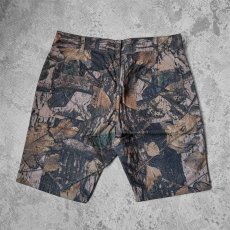 画像6: 【FOB FACTORY】RIPSTOP LEAF CAMO WORK SHORTS（leaf camo） (6)