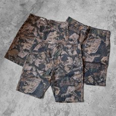 画像1: 【FOB FACTORY】RIPSTOP LEAF CAMO WORK SHORTS（leaf camo） (1)