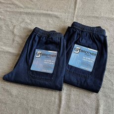 画像1: 【FIVE BROTHER】EASY PANTS DENIM  (BLUE) (1)