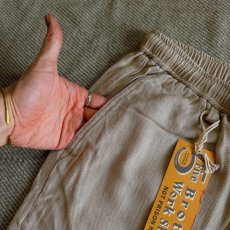 画像9: 【FIVE BROTHER】RAYON/LINEN EASY PANTS (3color) (9)