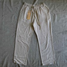 画像2: 【FIVE BROTHER】RAYON/LINEN EASY PANTS (3color) (2)