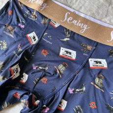 画像3: 【Seaing/シーイング】「SO CAL」ボクサーパンツ / LANDWATER【水陸両用】 (3)