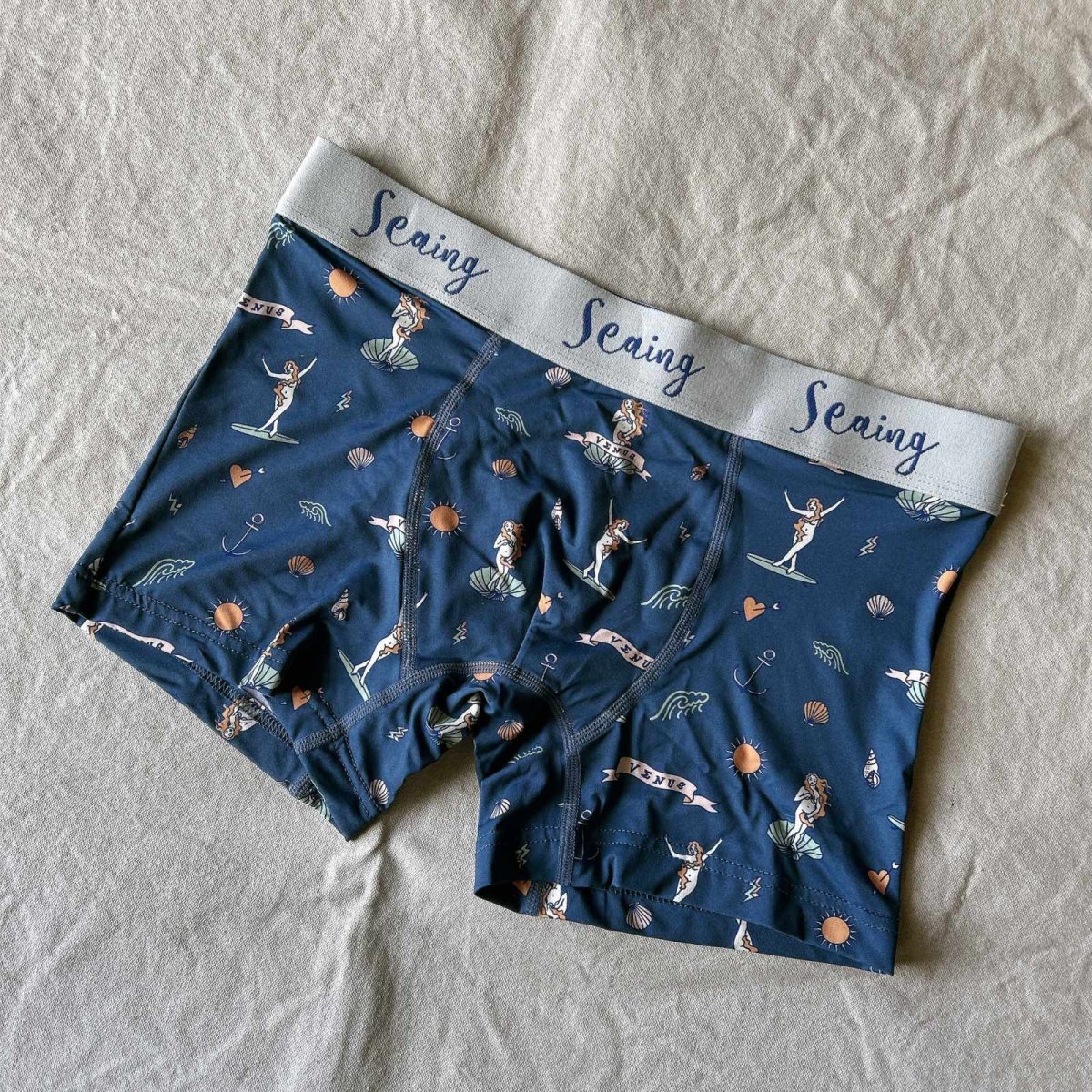 画像1: 【Seaing/シーイング】「VENUS」ボクサーパンツ / LANDWATER【水陸両用】 (1)