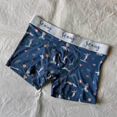 画像1: 【Seaing/シーイング】「VENUS」ボクサーパンツ / LANDWATER【水陸両用】 (1)