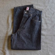 画像1: 【SpinnerBait/スピナーベイト】CRANK PROJECTS/クランクプロジェクツ 13oz FAT DENIM PANTS (940:インディゴ) (1)