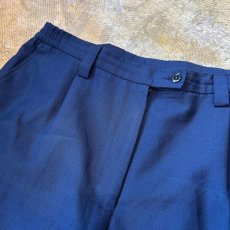 画像3: 【オランダ警察】 サイドライン POLICE ワンタック トラウザーズ（デッドストック） (3)