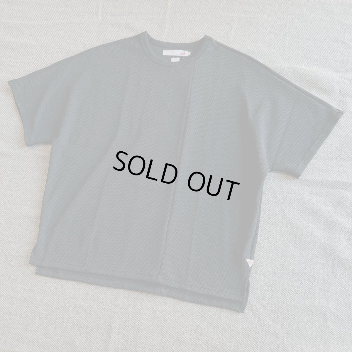 画像1: 【melple/メイプル】Salt Creek Thermal Dolman Sleeve Tee (BLACK) (1)