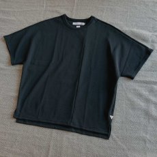画像1: 【melple/メイプル】Salt Creek Thermal Dolman Sleeve Tee (BLACK) (1)