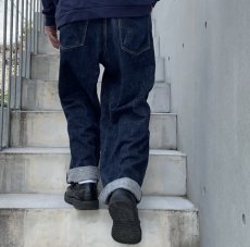 画像9: 【SpinnerBait/スピナーベイト】CRANK PROJECTS/クランクプロジェクツ 13oz FAT DENIM PANTS (940:インディゴ) (9)
