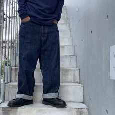 画像6: 【SpinnerBait/スピナーベイト】CRANK PROJECTS/クランクプロジェクツ 13oz FAT DENIM PANTS (940:インディゴ) (6)