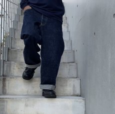 画像7: 【SpinnerBait/スピナーベイト】CRANK PROJECTS/クランクプロジェクツ 13oz FAT DENIM PANTS (940:インディゴ) (7)